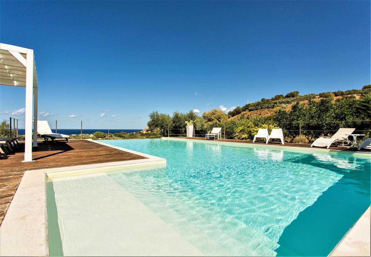 Villa Maria Una Finestra Sul Mare Valderice Extérieur photo