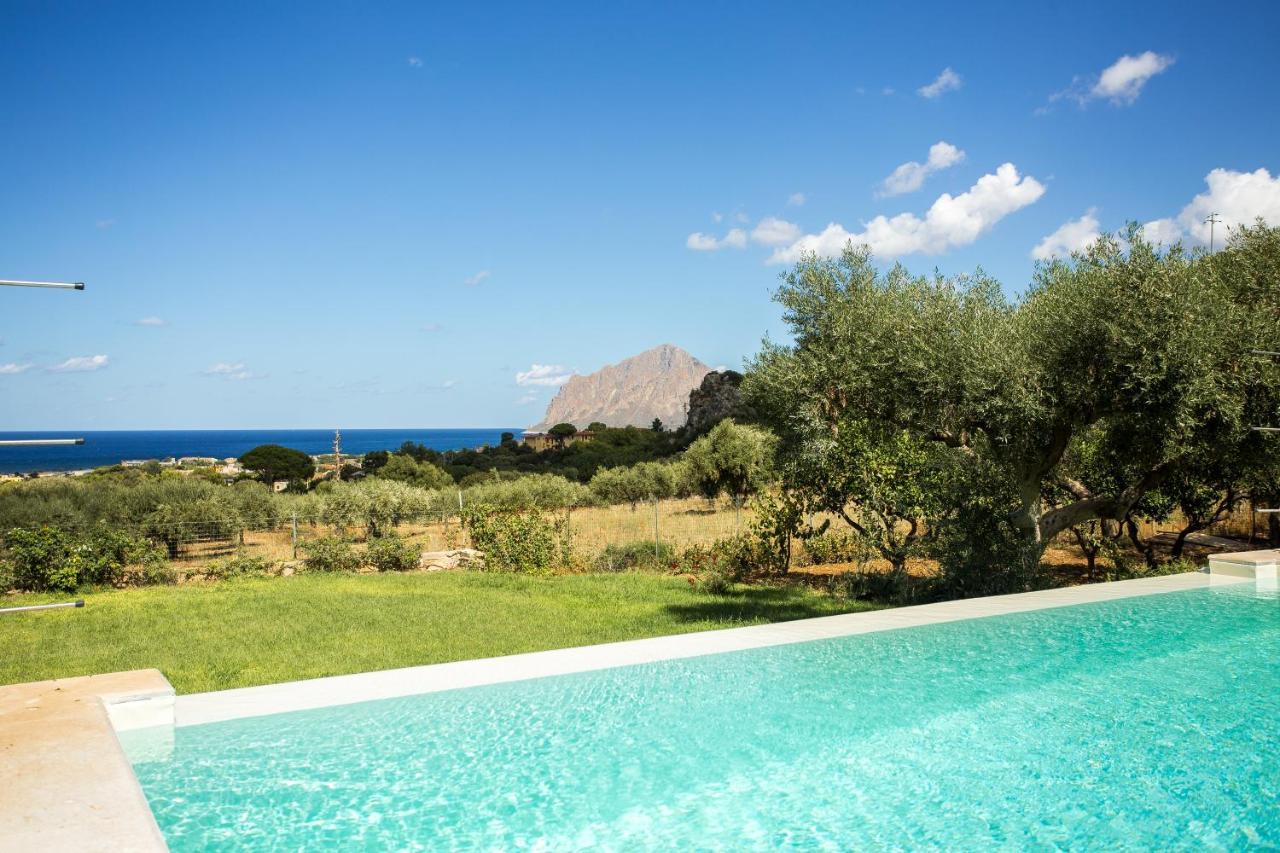 Villa Maria Una Finestra Sul Mare Valderice Extérieur photo