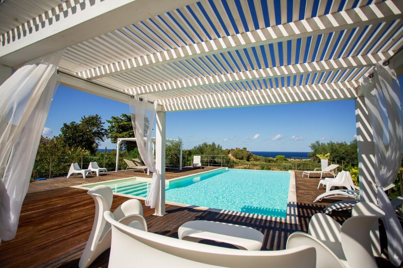 Villa Maria Una Finestra Sul Mare Valderice Extérieur photo