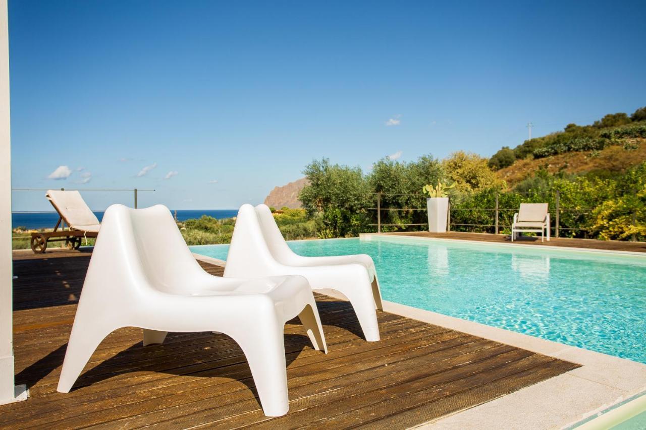 Villa Maria Una Finestra Sul Mare Valderice Extérieur photo