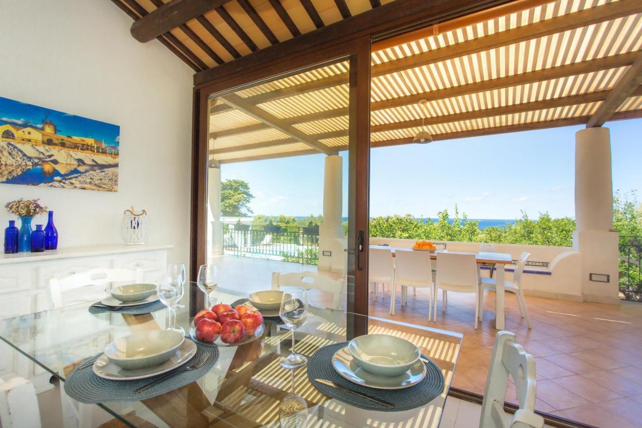 Villa Maria Una Finestra Sul Mare Valderice Extérieur photo